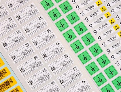 Etiquetas Indústria